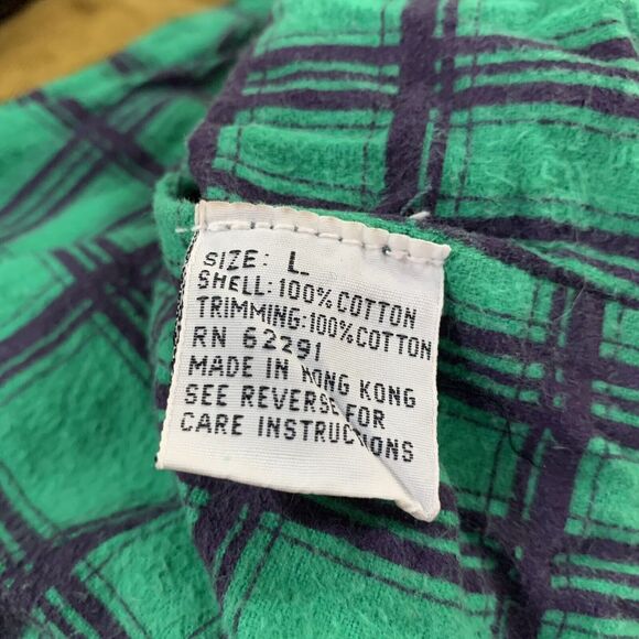 Vintage 90s Slick Jeans Mens Large Skate Baggy Heavy Denim Hooded Chore Coat - Picture 2 of 7